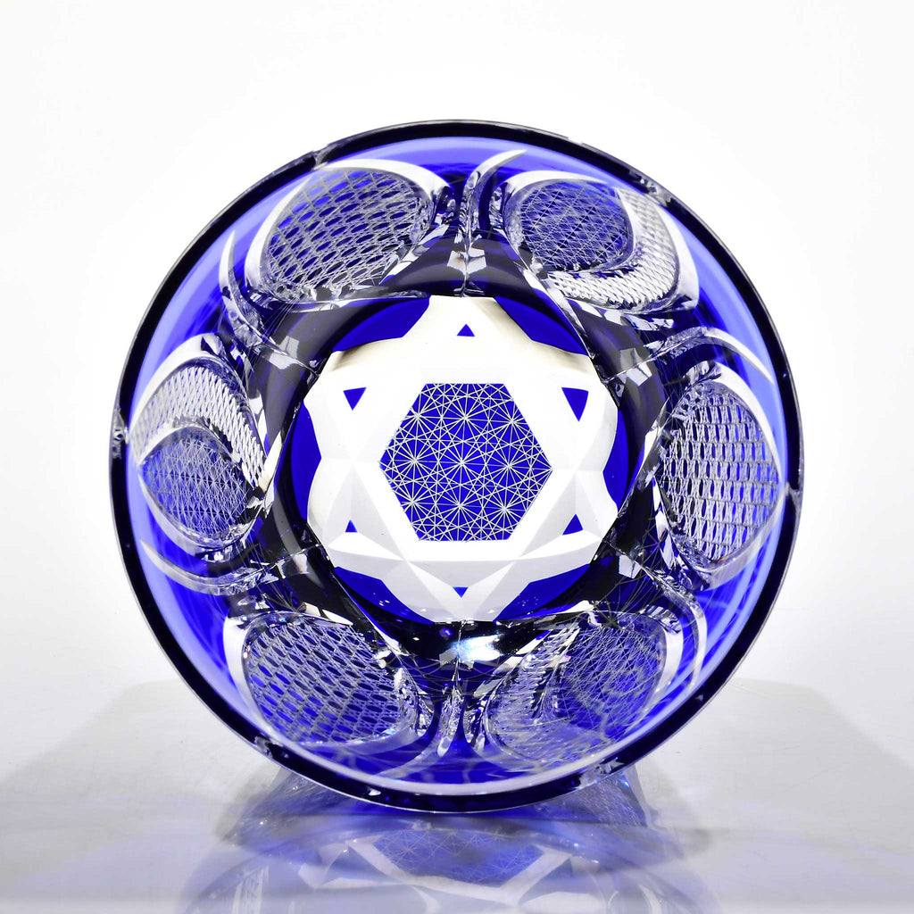 Skr-2　大型オールドグラス(瑠璃色)　亀戸本店限定