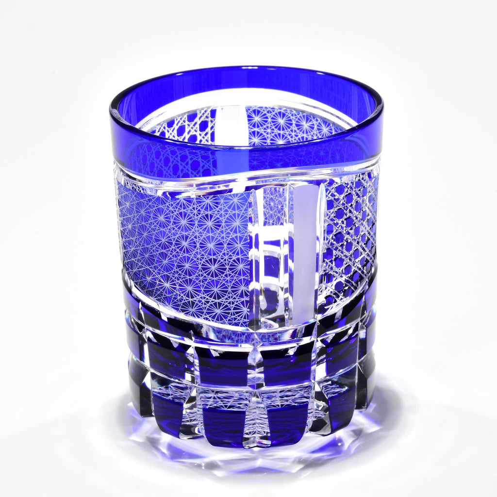 Shn-124　華組オールドグラス（瑠璃色）