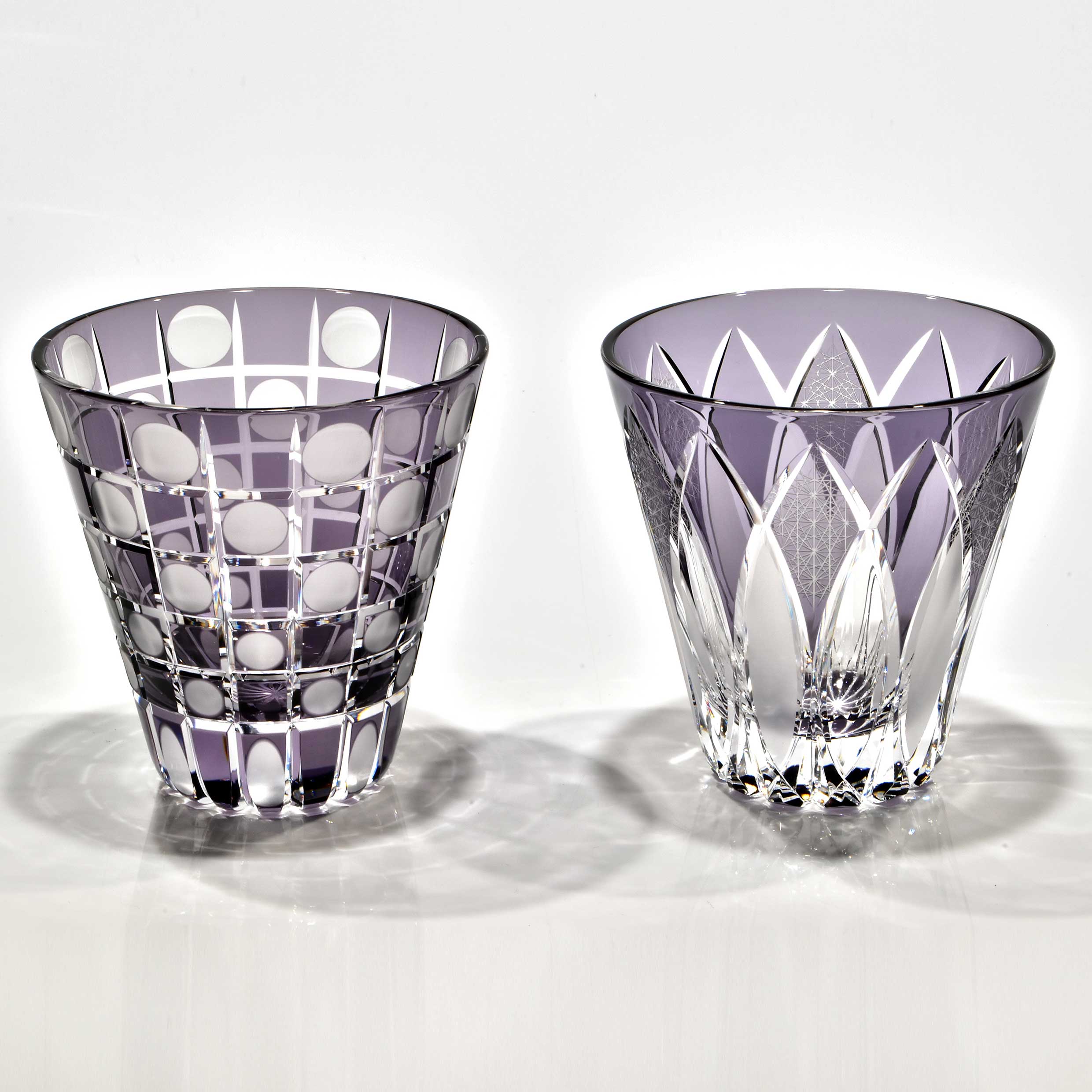 Srg-003　多目的グラスセット（葡萄色）