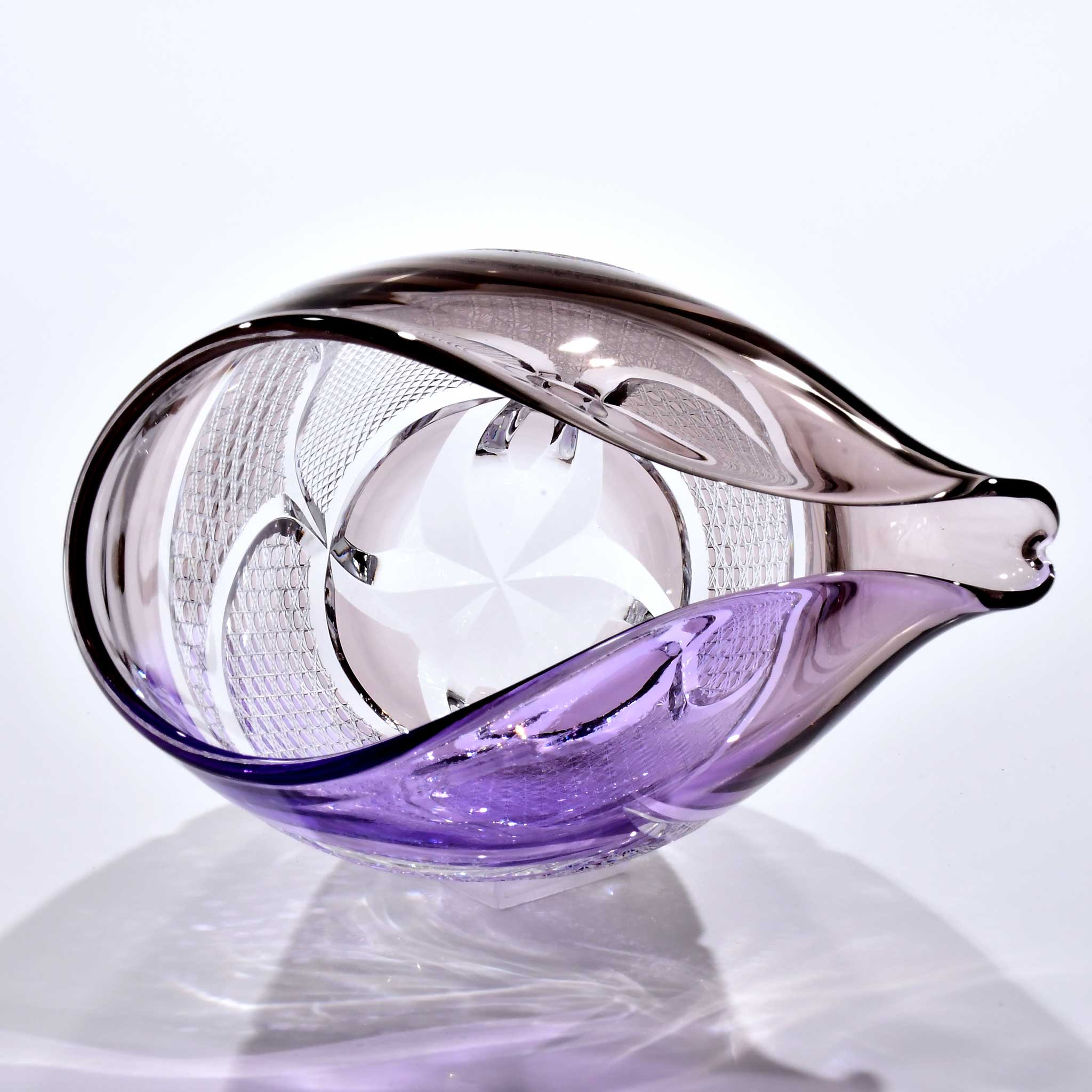 「紫雲（しうん）」片口酒器（パープル・グレー）