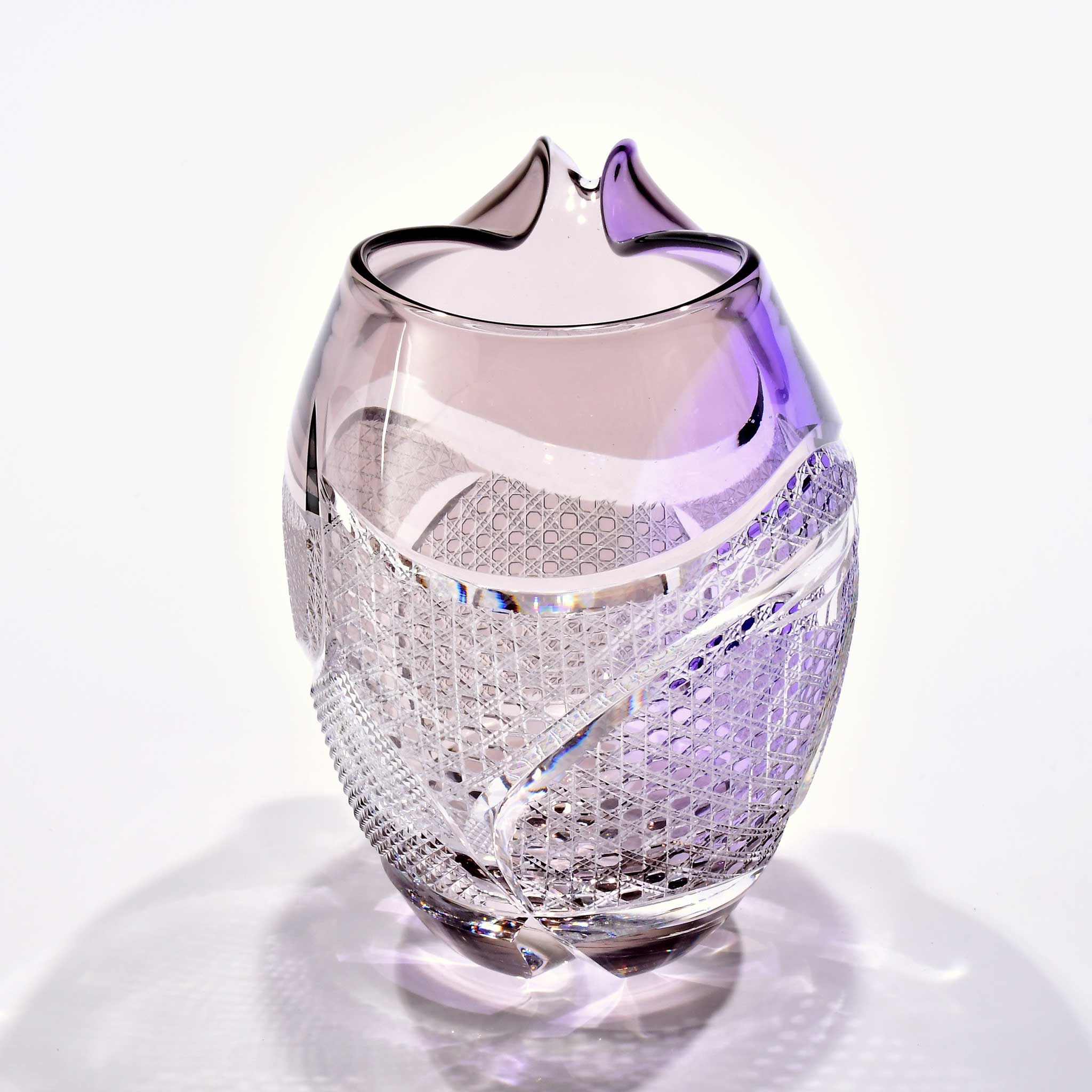 「紫雲（しうん）」片口酒器（パープル・グレー）