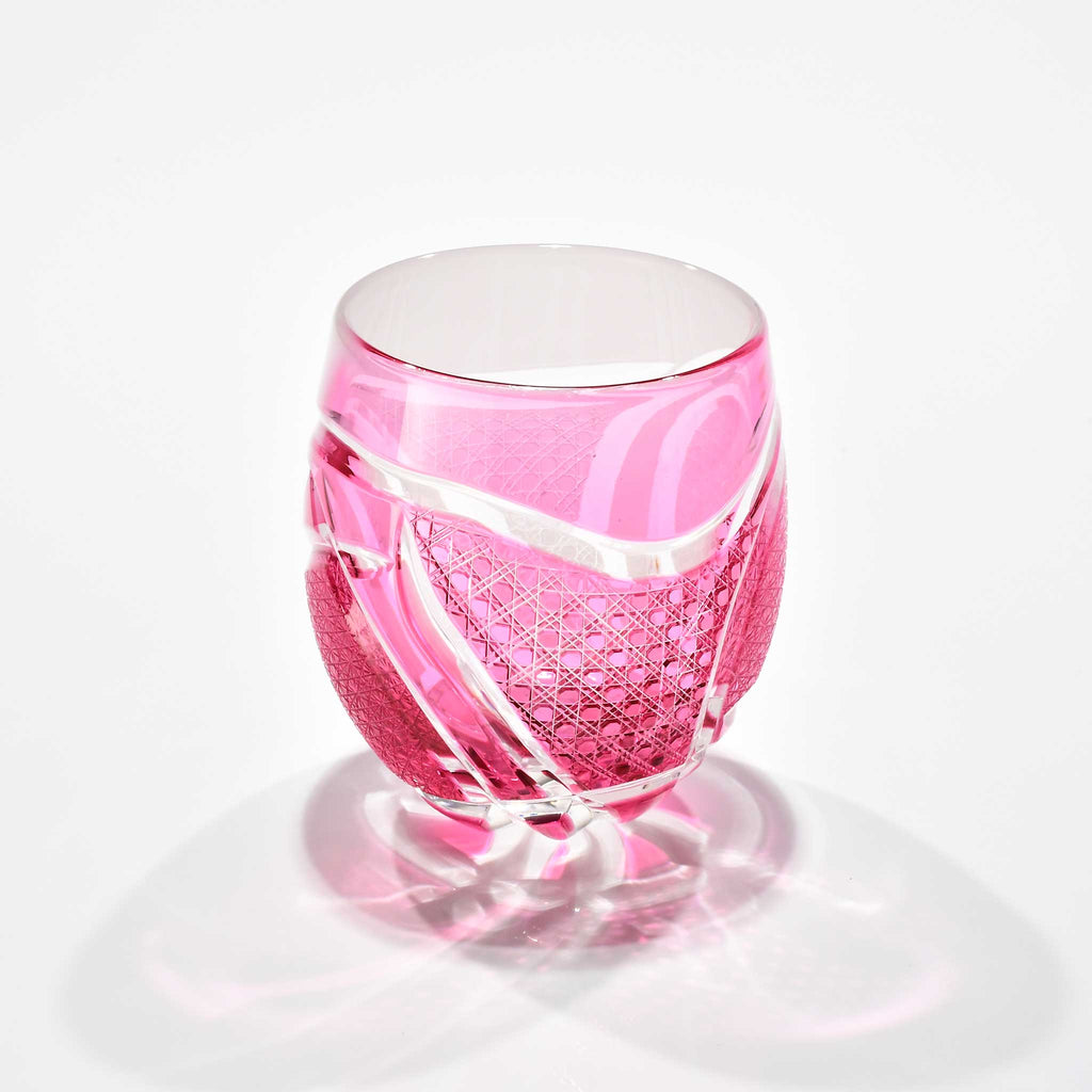 「瑞春（ずいしゅん）」コレクショングラス（桃色・白）