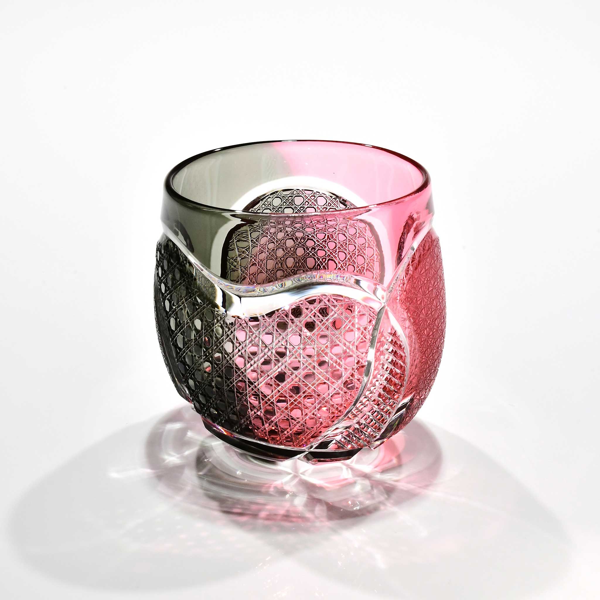 「静和（せいわ）」コレクショングラス（ピンク・グレー）