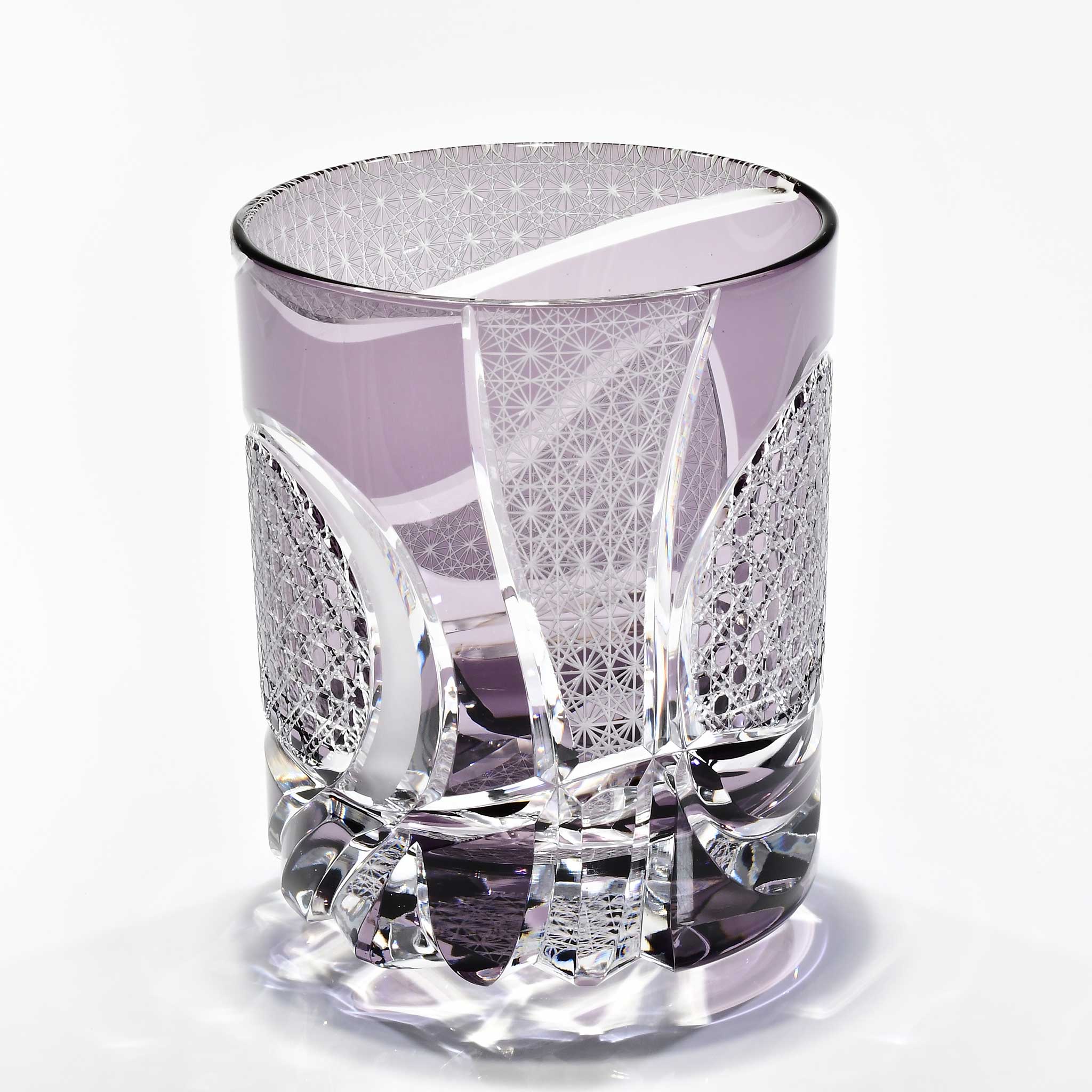 Shn-006　華組オールドグラス（葡萄色）