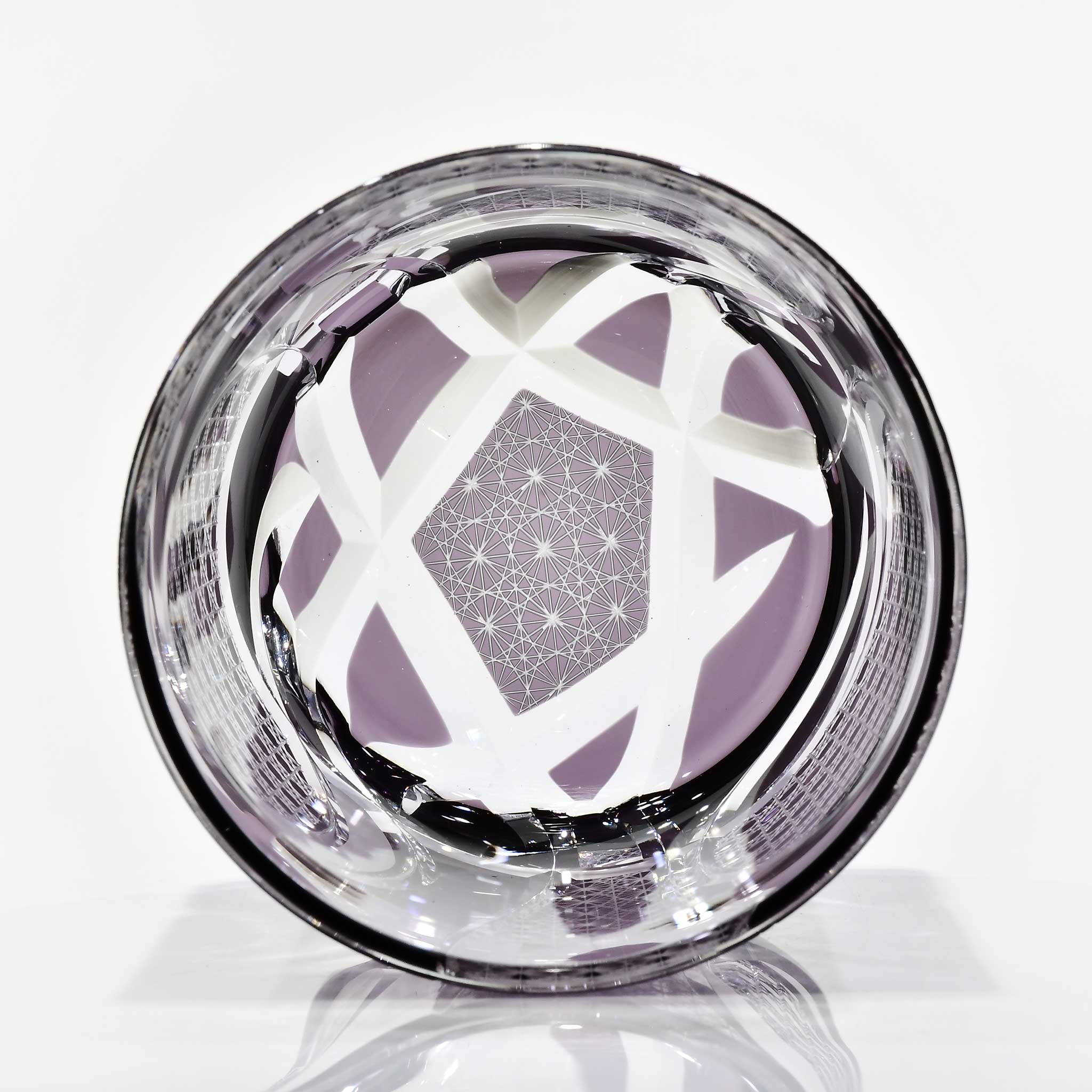 Shn-006　華組オールドグラス（葡萄色）