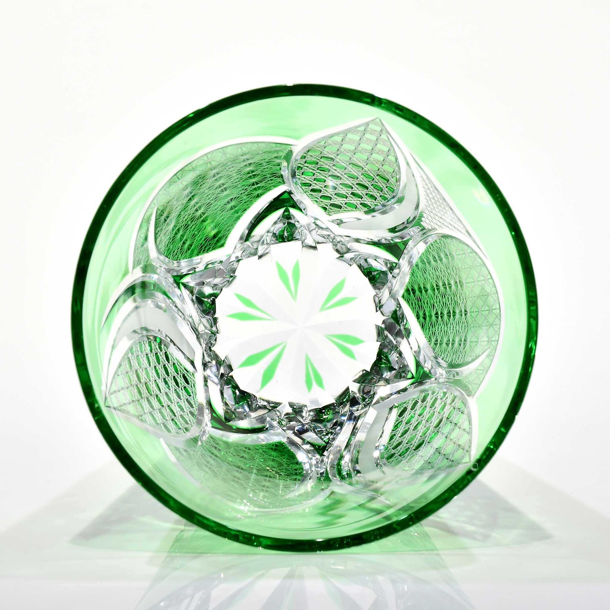 Shn-051　華組　多目的グラス（緑色）