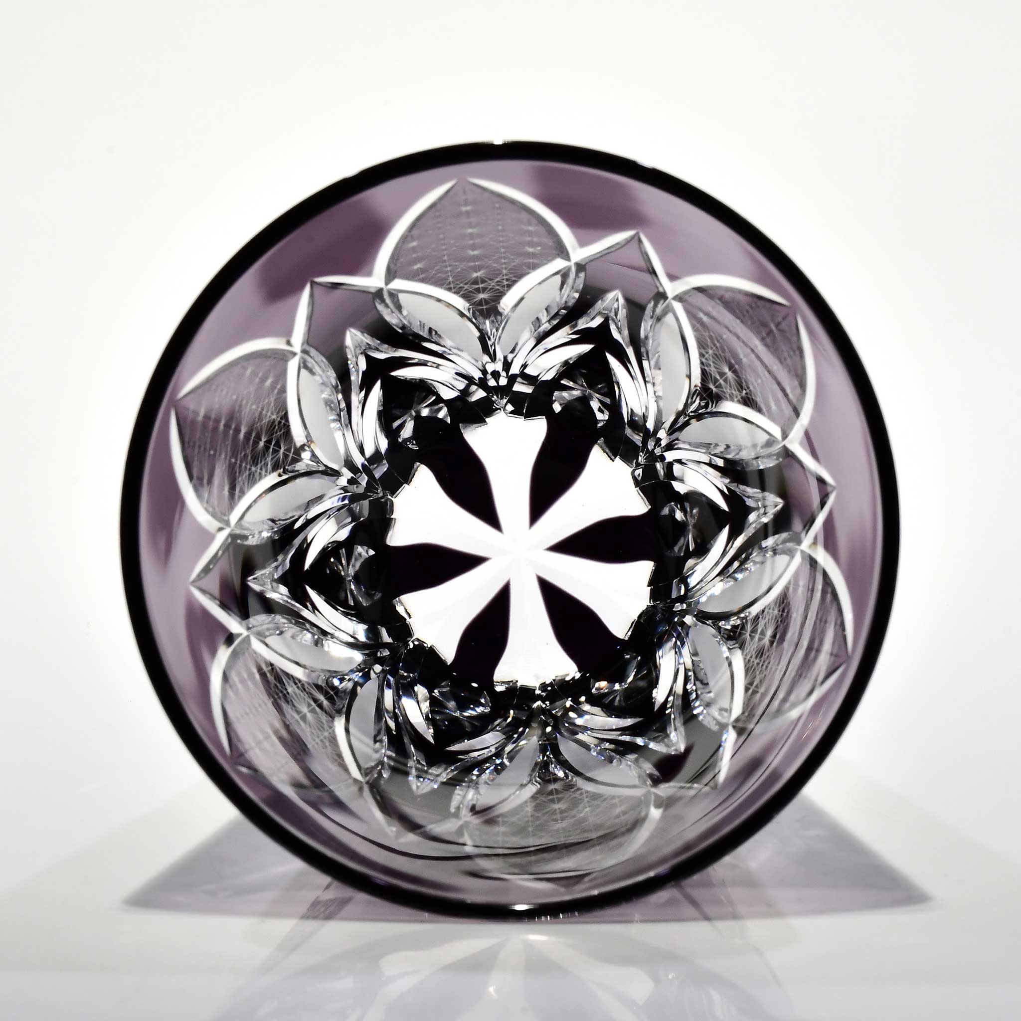 Shn-054　華組　多目的グラス「開華 KAIKA」（葡萄色）