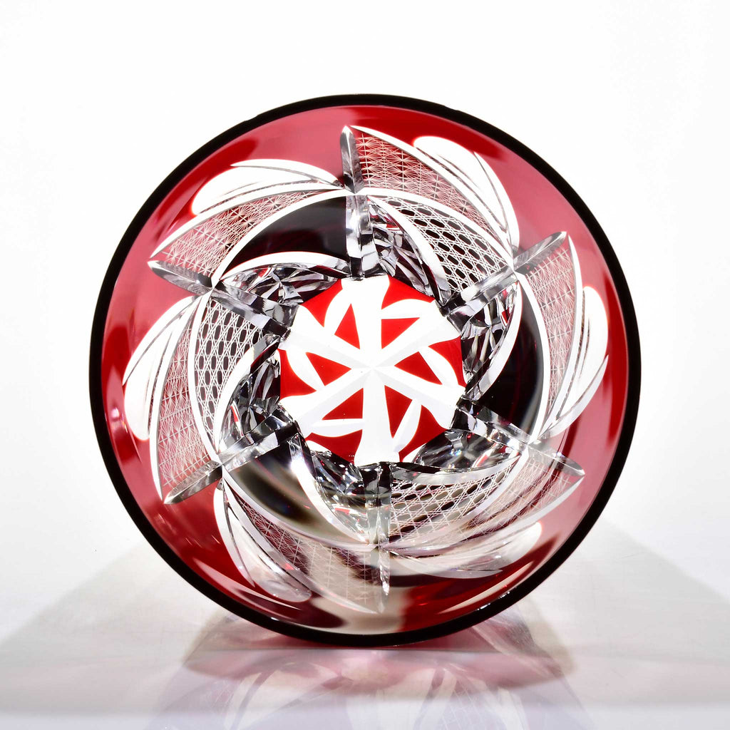 Skt-21　多目的グラス(紅色)　亀戸本店限定
