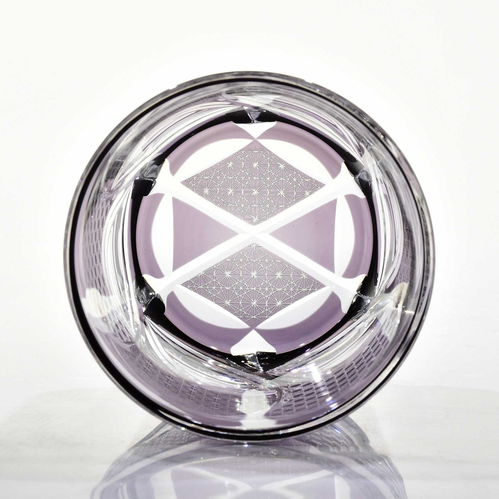 Skt-18　オールドグラス(葡萄色)　亀戸本店限定