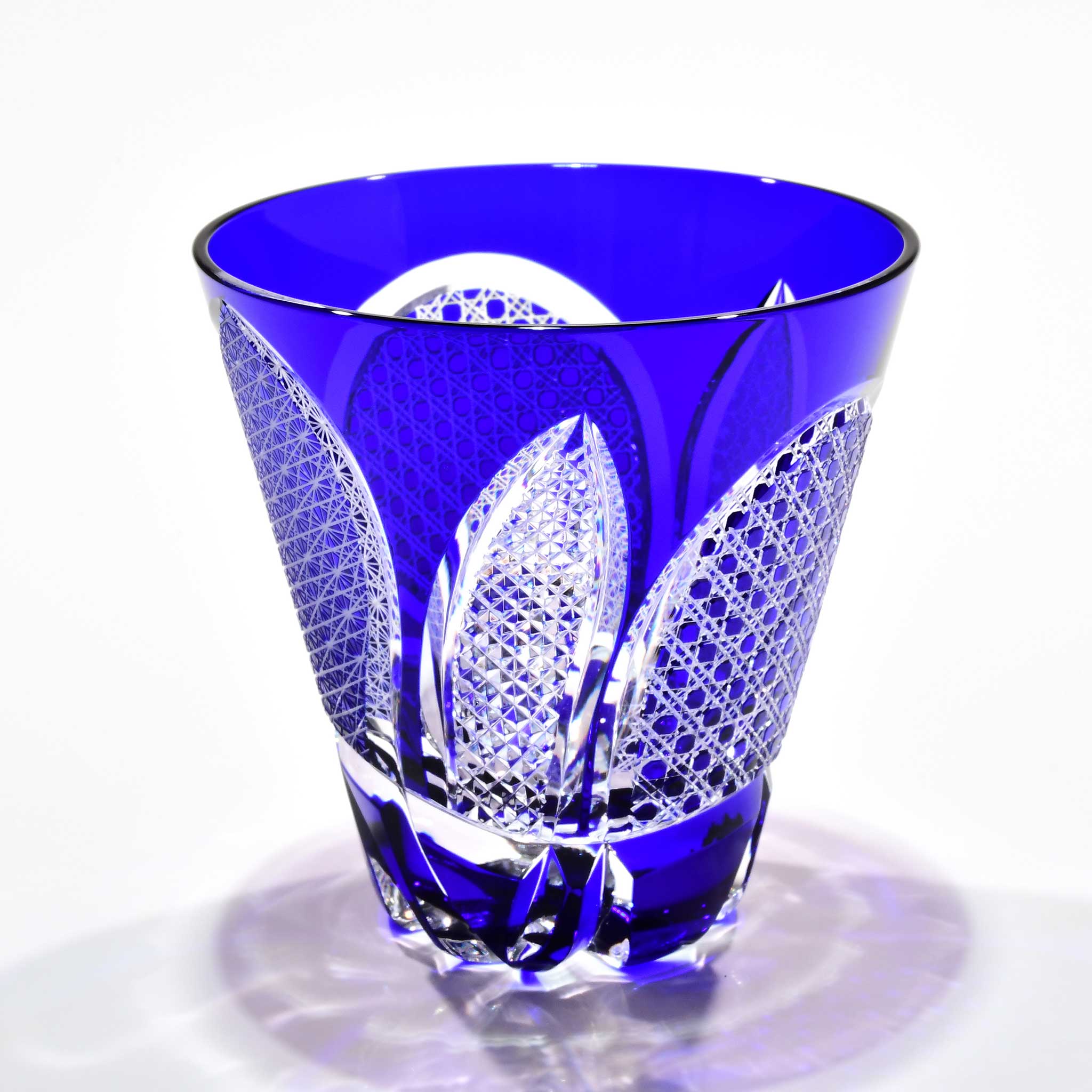 Shn-003　華組　多目的グラス（瑠璃色）