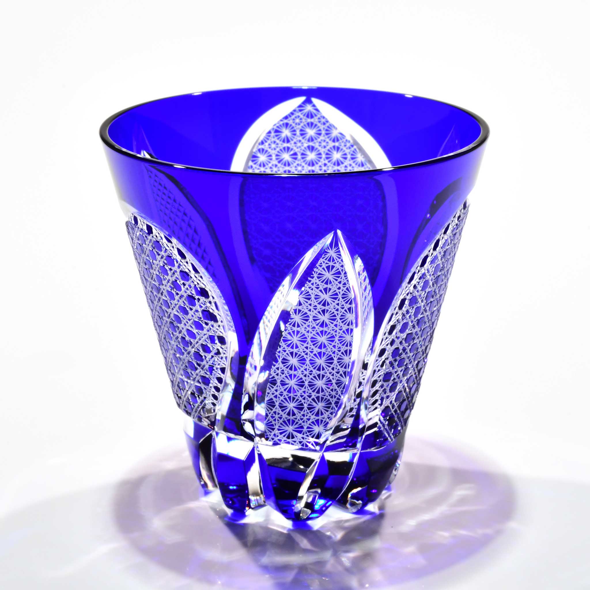 Shn-003　華組　多目的グラス（瑠璃色）