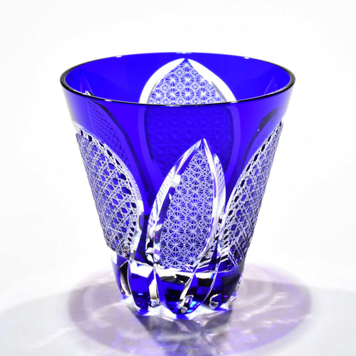 Shn-003　華組　多目的グラス（瑠璃色）