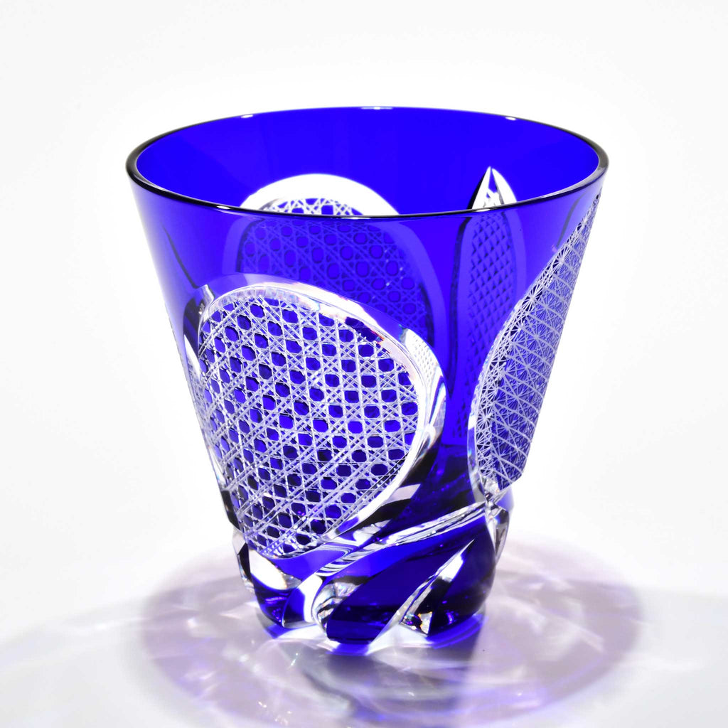 Shn-003　華組　多目的グラス（瑠璃色）
