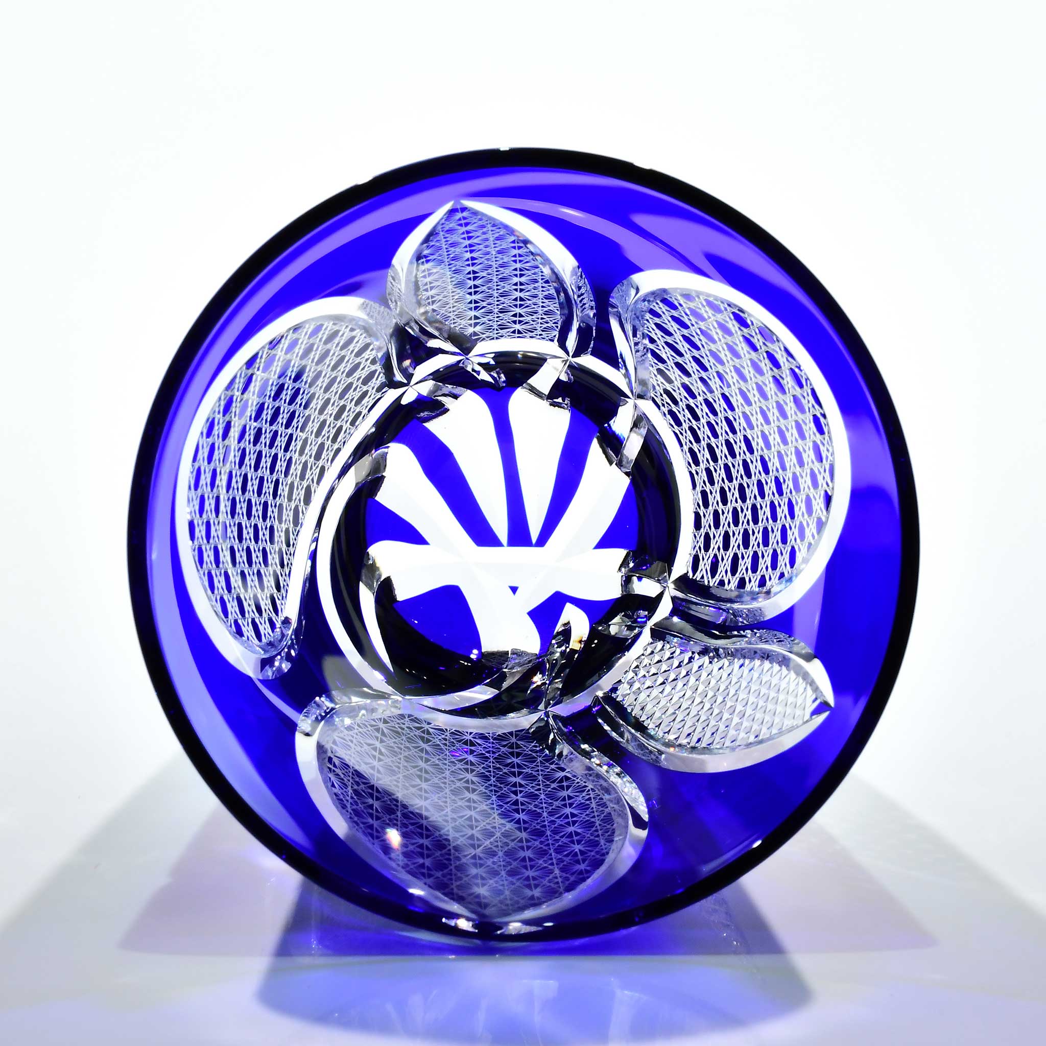 Shn-003　華組　多目的グラス（瑠璃色）