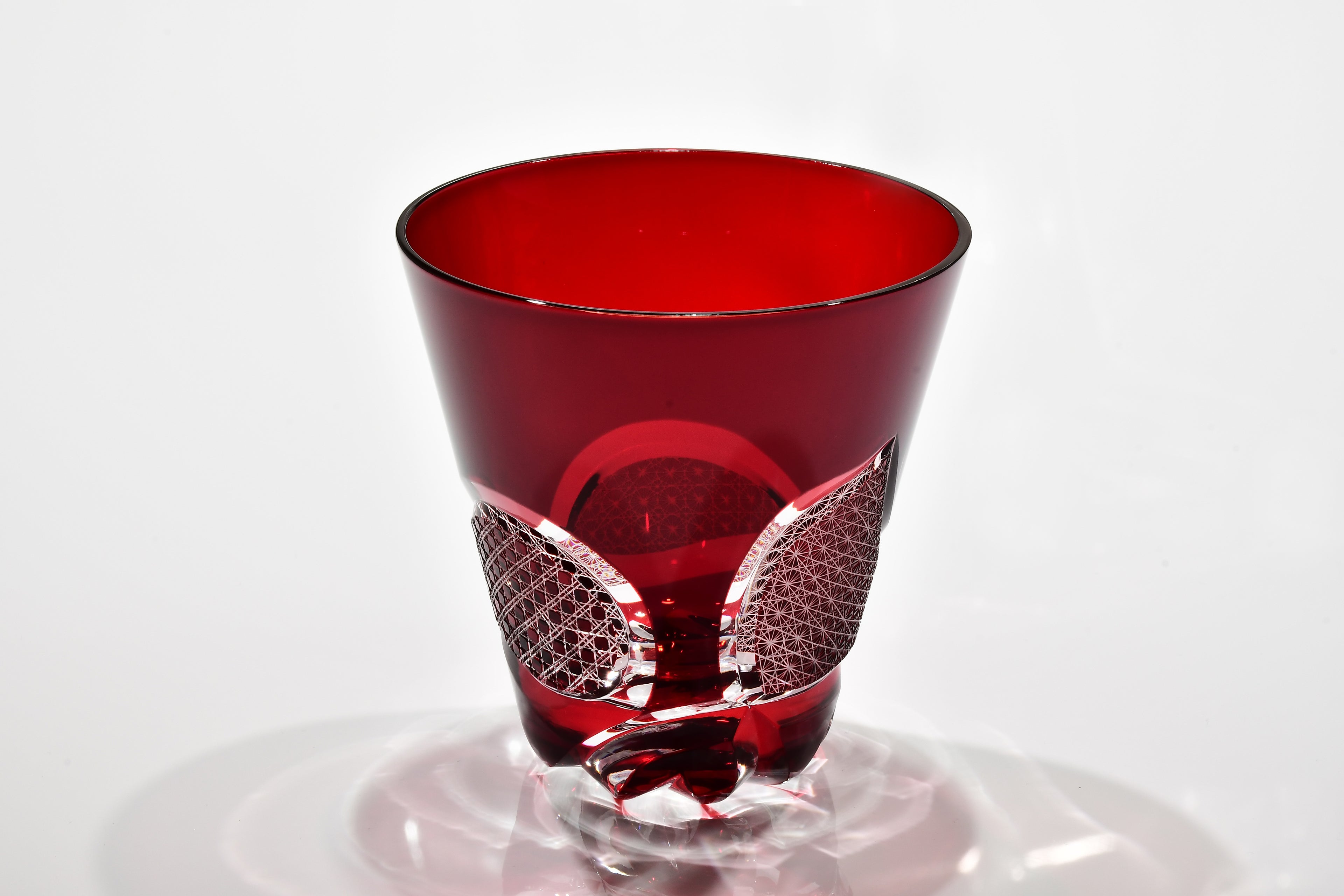 Shn-015　華組　多目的グラス（紅色）