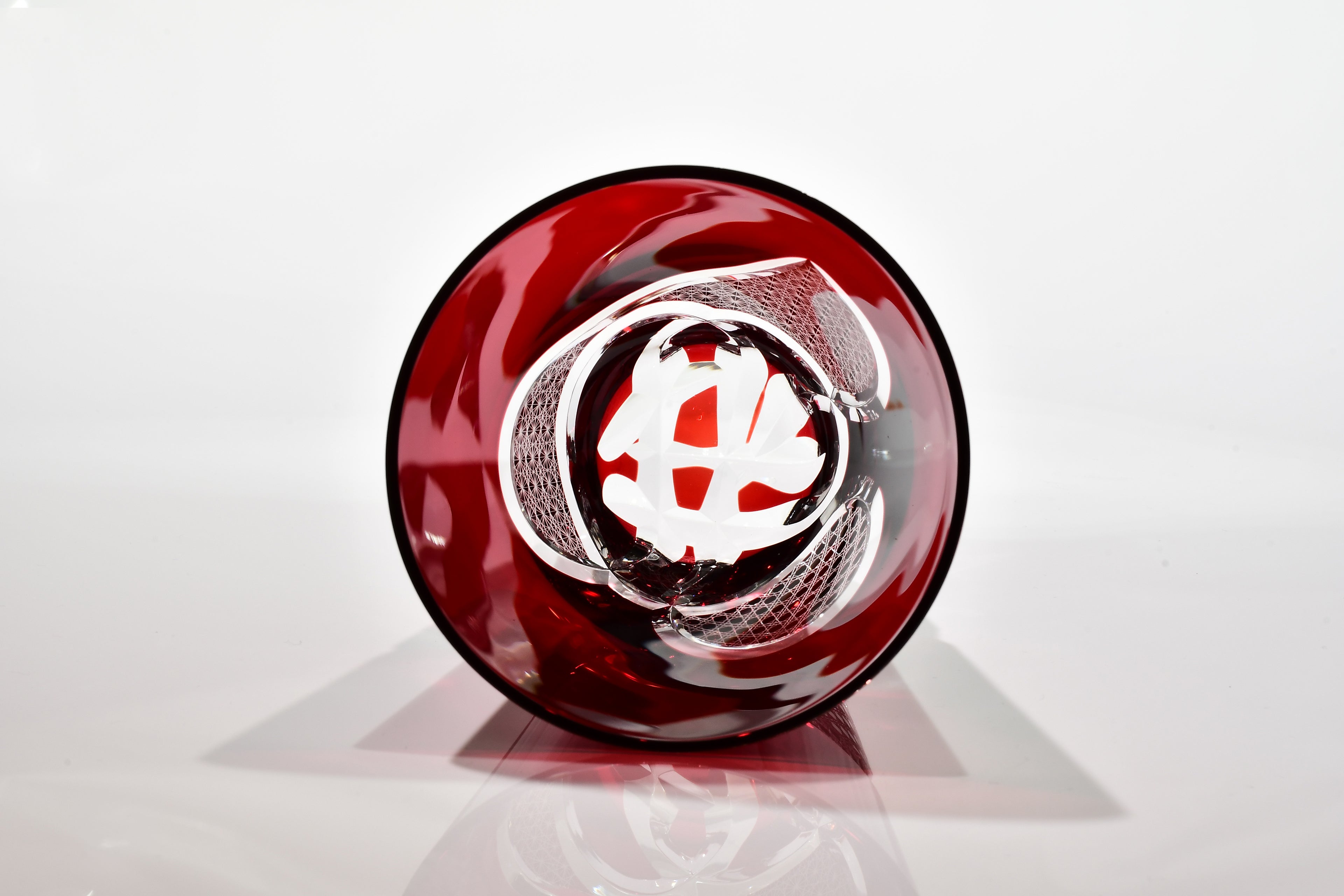 Shn-015　華組　多目的グラス（紅色）