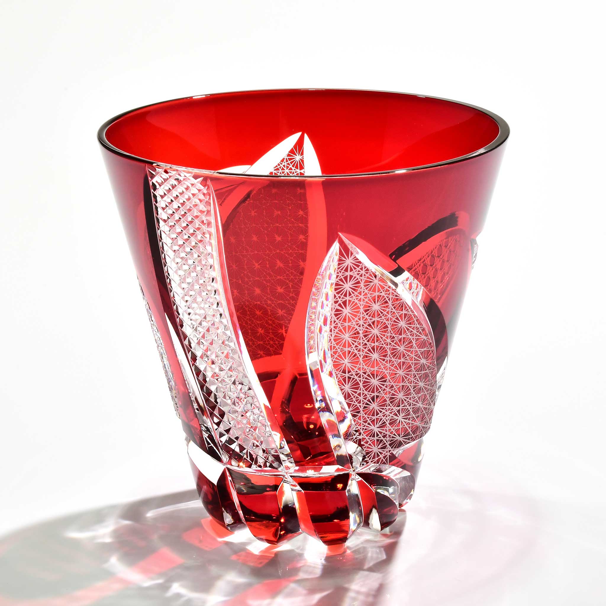 Shn-015　華組　多目的グラス（紅色）