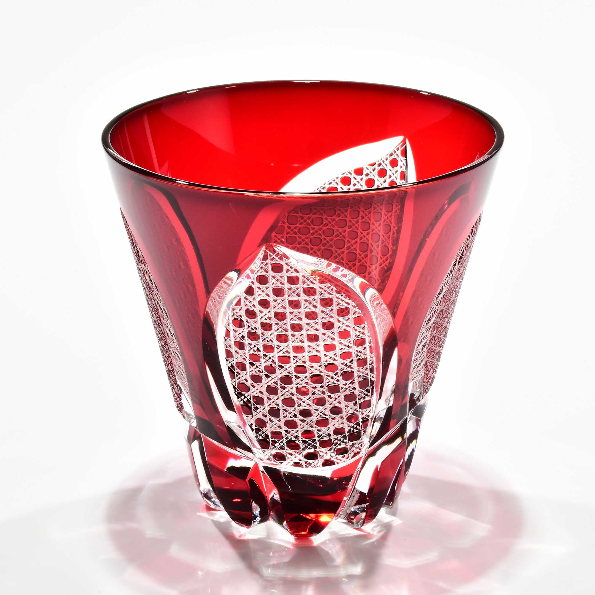 Shn-015　華組　多目的グラス（紅色）