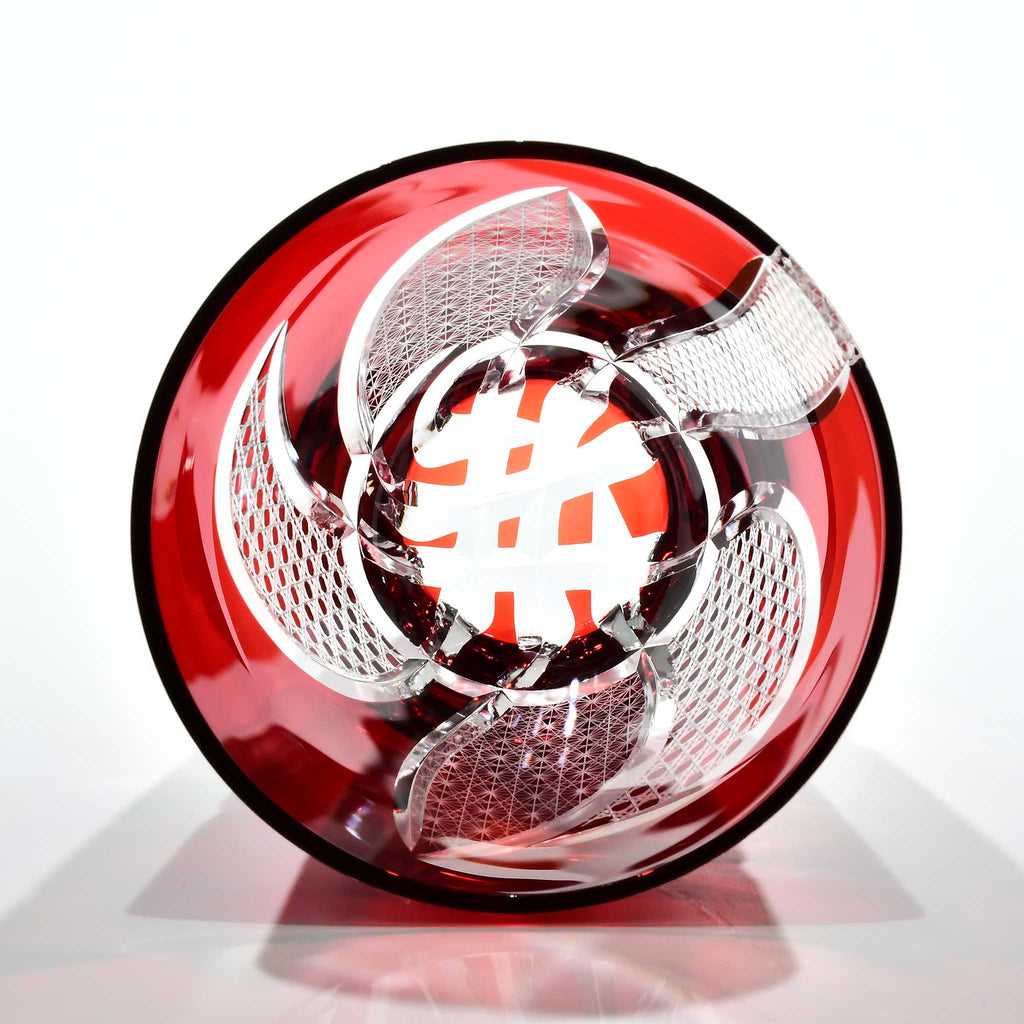 Shn-015　華組　多目的グラス（紅色）