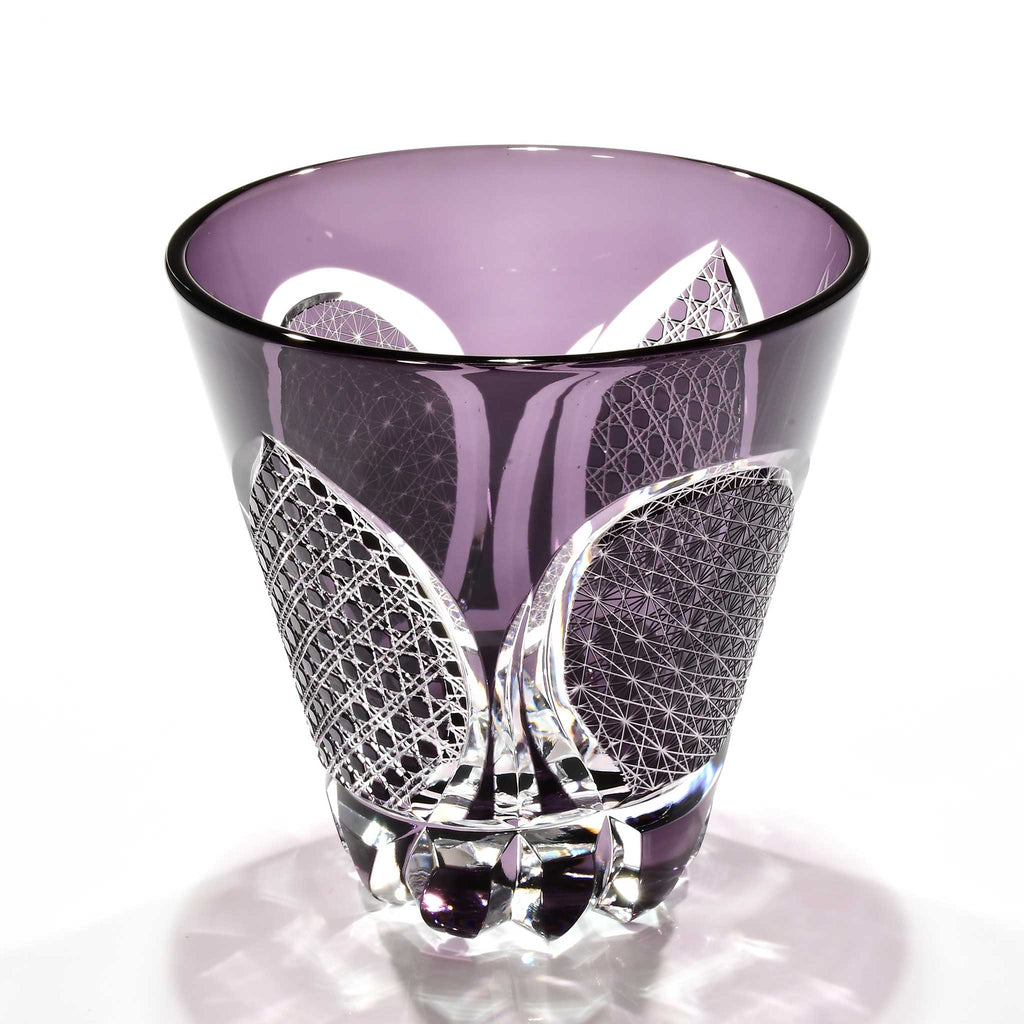 Shn-016 　華組　多目的グラス（葡萄色）