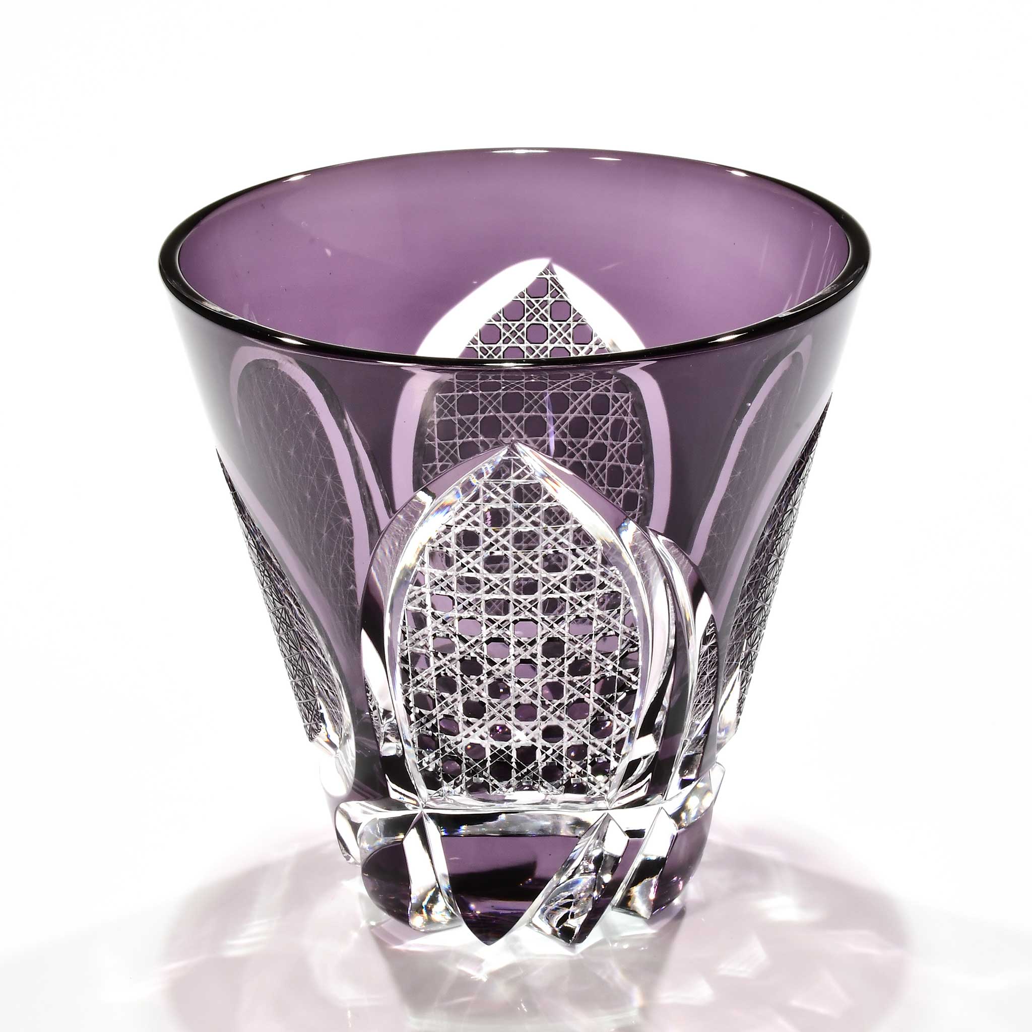 Shn-016 　華組　多目的グラス（葡萄色）