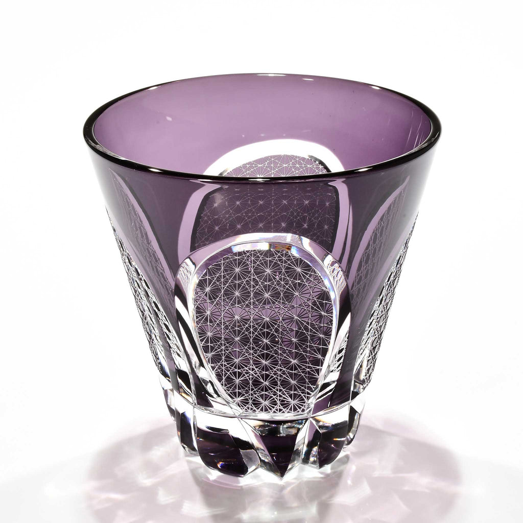 Shn-016 　華組　多目的グラス（葡萄色）