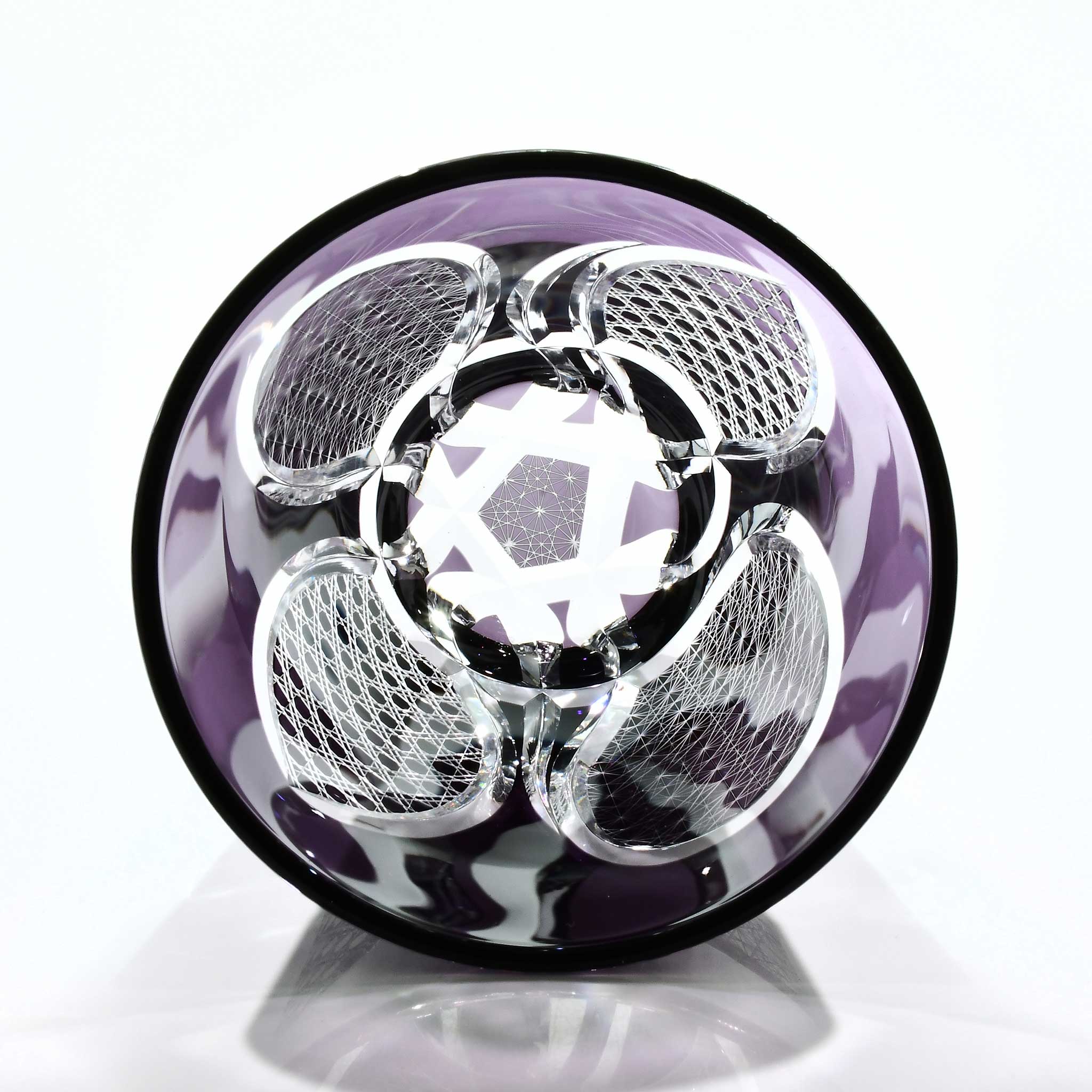 Shn-016 　華組　多目的グラス（葡萄色）