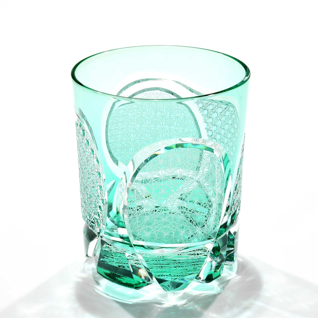 Shn-023　華組オールドグラス（翡翠色）