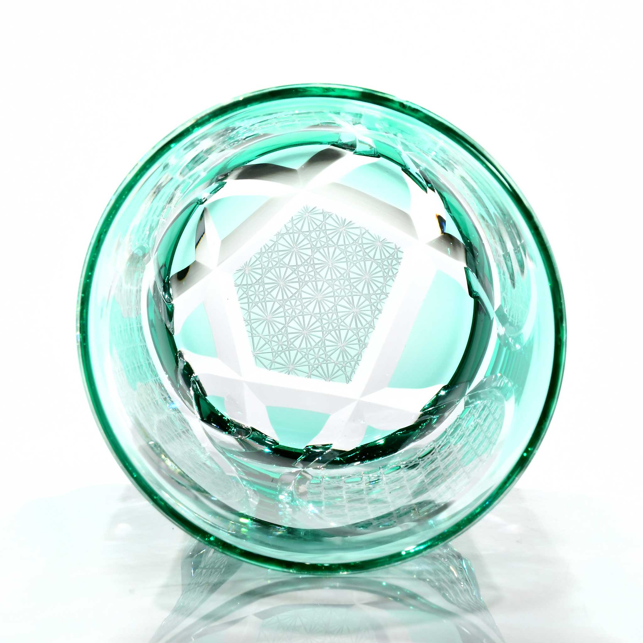 Shn-023　華組オールドグラス（翡翠色）