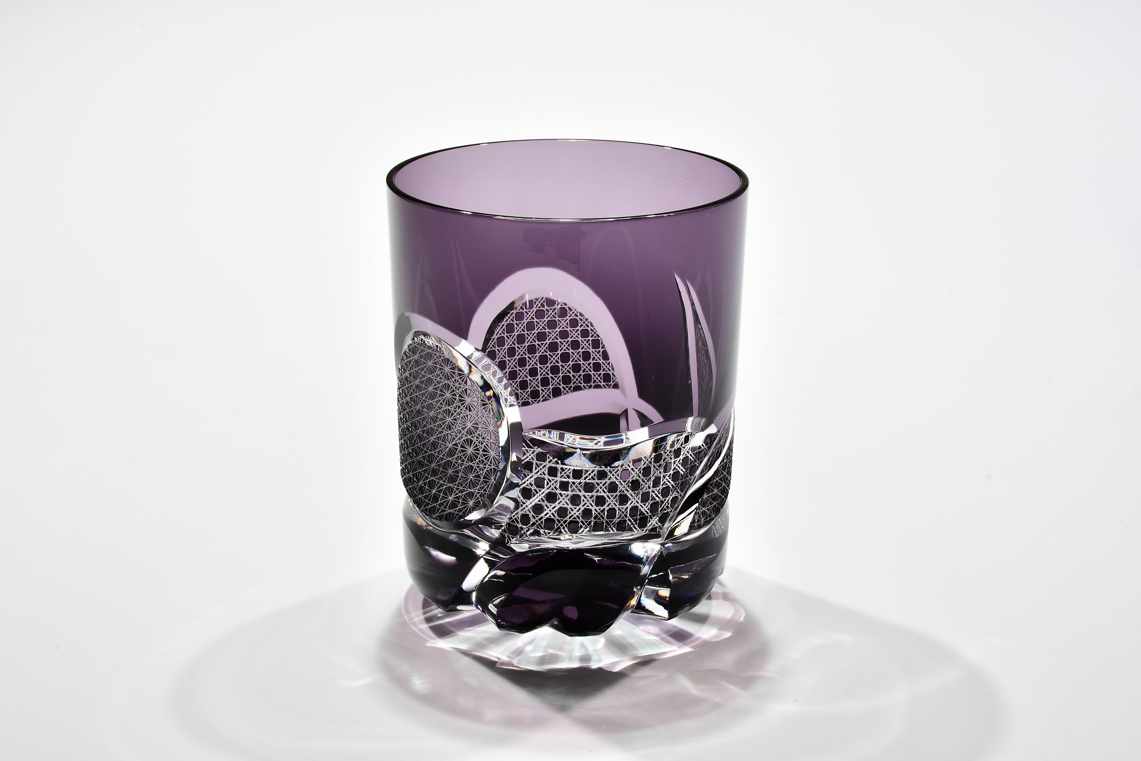 Shn-033　華組オールドグラス（葡萄色）