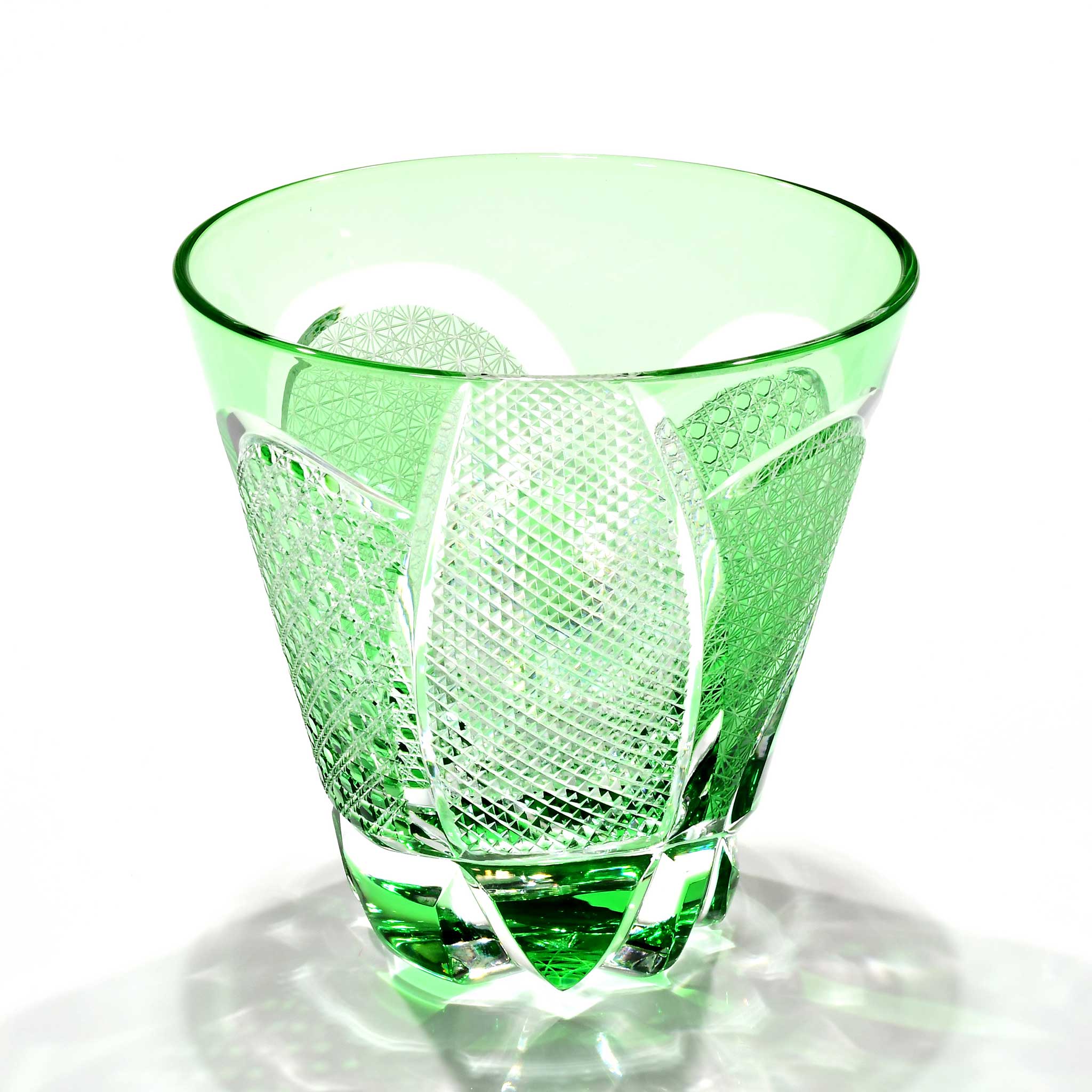 Shn-041　華組オールドグラス（緑色）