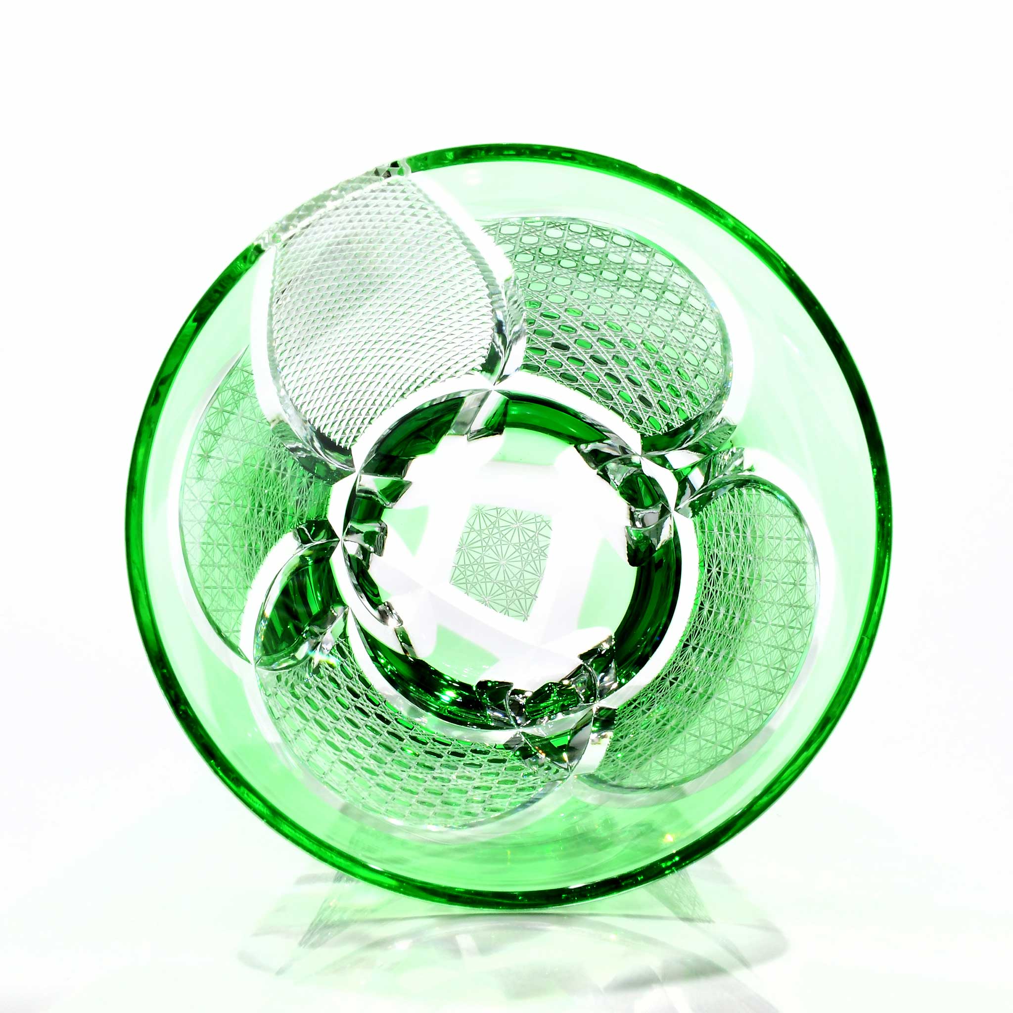 Shn-041　華組オールドグラス（緑色）