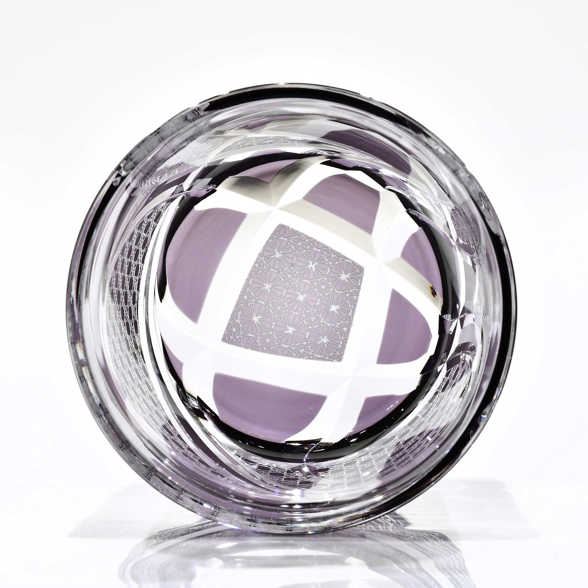 Shn-071　華組オールドグラス（葡萄色）
