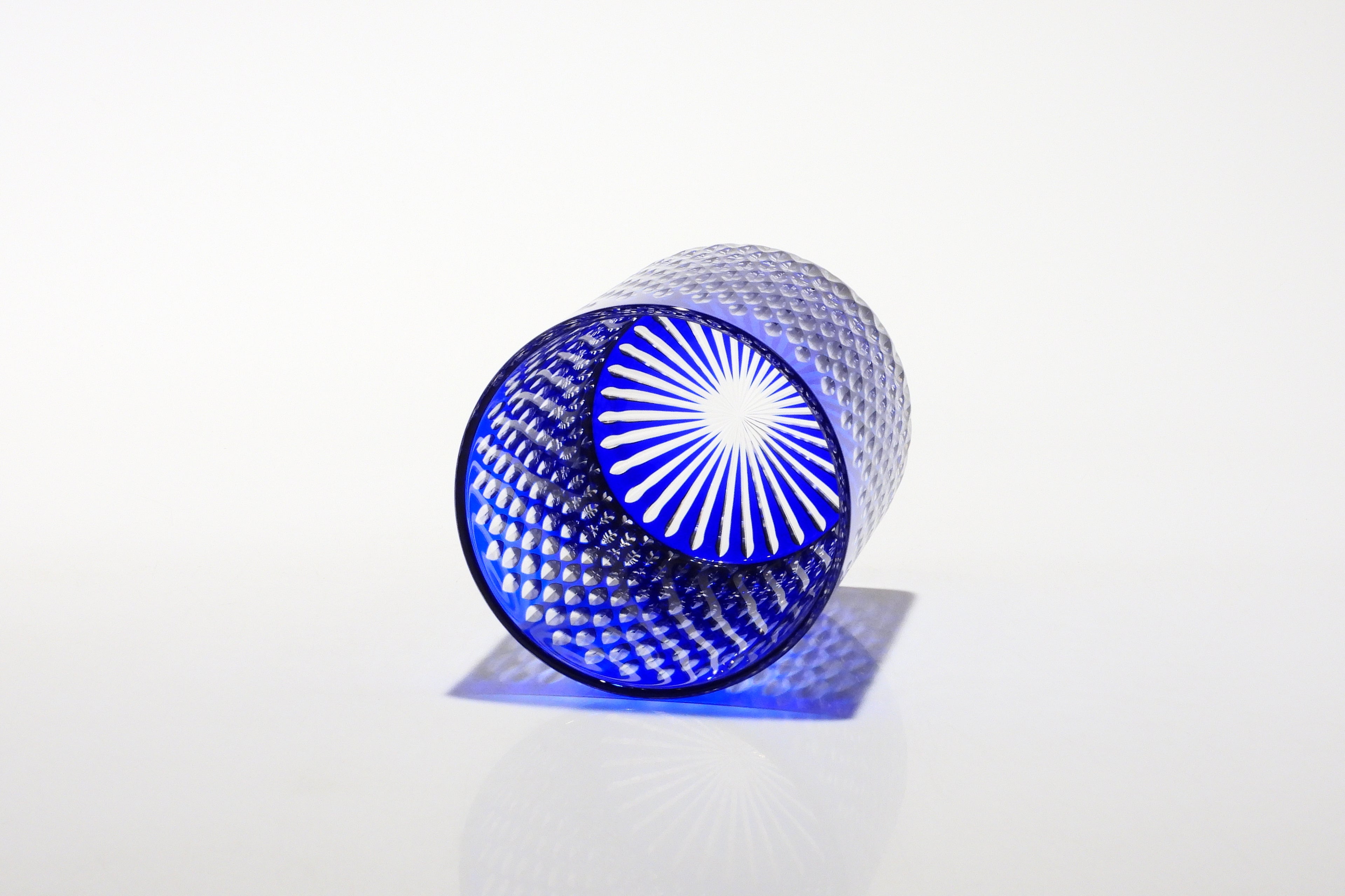 米つなぎ　オールドグラス（瑠璃色）