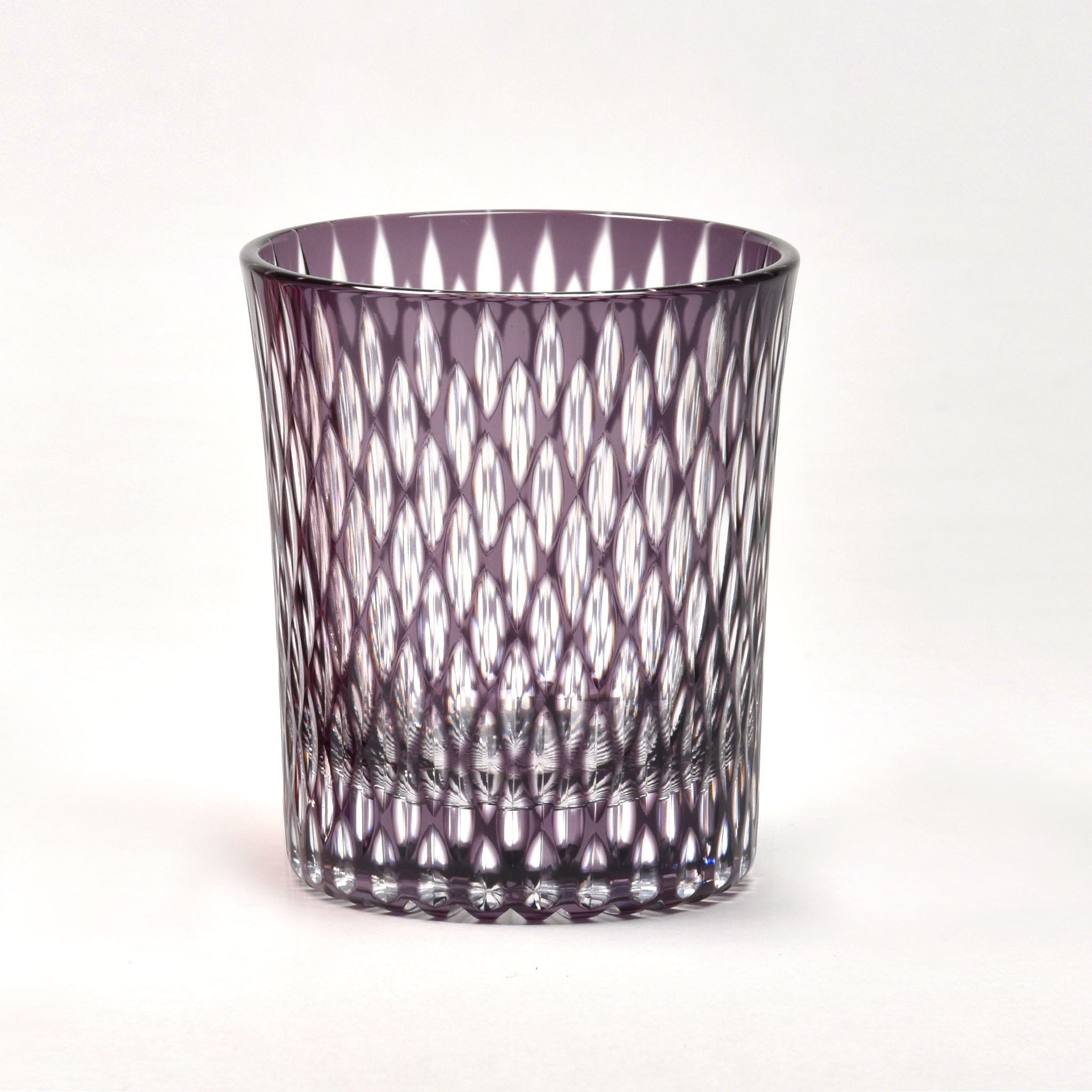 米つなぎ　酒グラス（葡萄色）